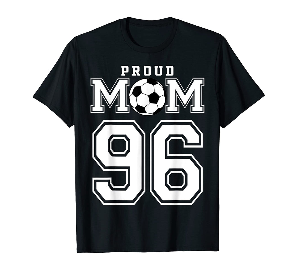 Number 96 Custom Proud Soccer T-Shirt - Casual Everyday Wear Men Women