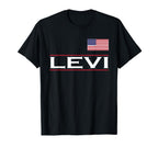 Levi Personalized Name Funny Birthday T-Shirt - Unique Graphic Men Women