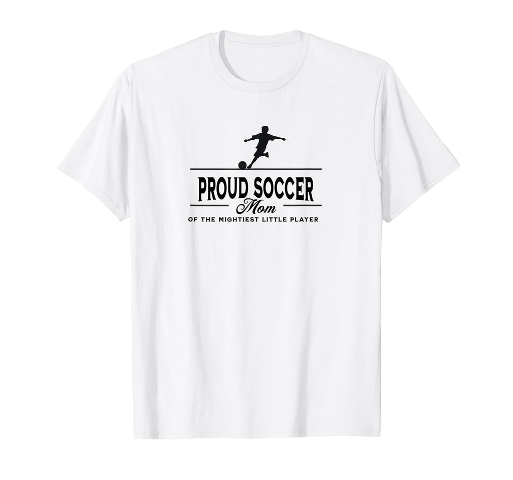 Proud Soccer Mom Son Silhouette T-Shirt - Aesthetic Graphic for Adults