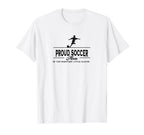 Proud Soccer Mom Son Silhouette T-Shirt - Aesthetic Graphic for Adults