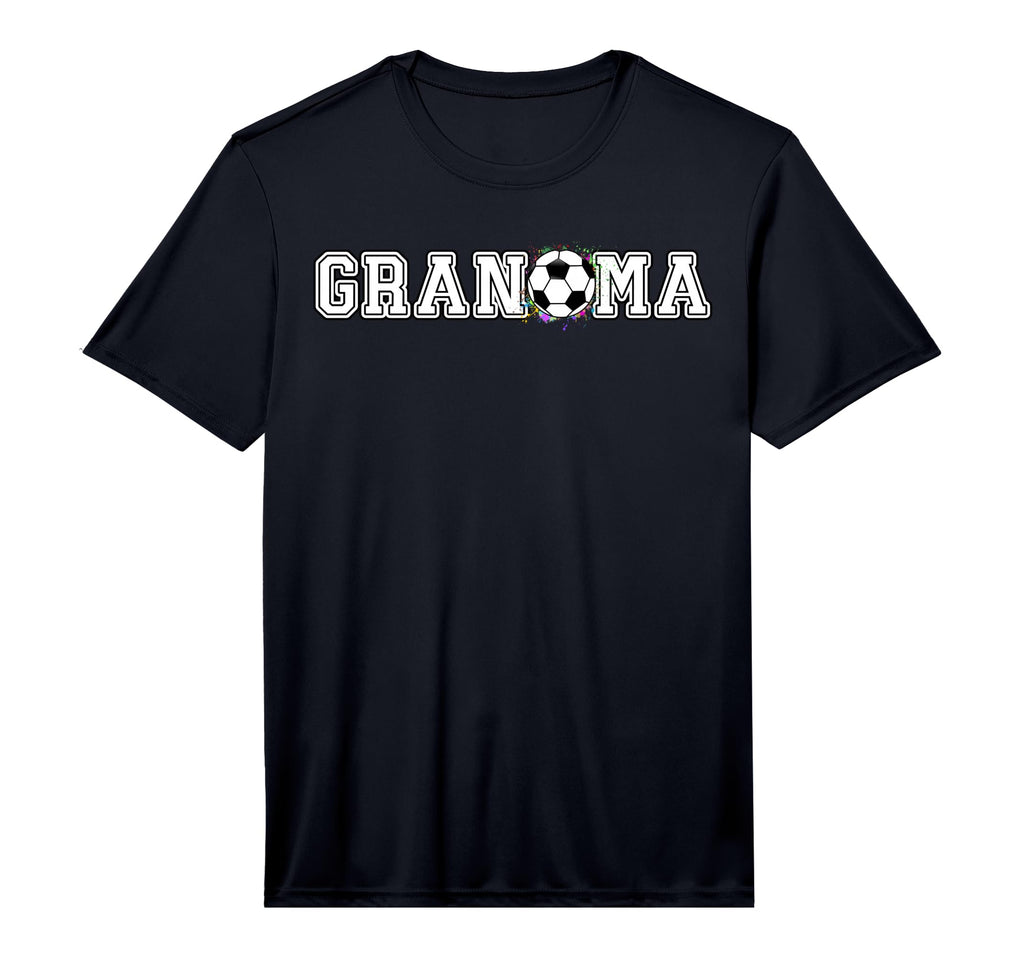 Mens Soccer Grandma 1St Birthday T-Shirt - Graphic Print Men Women