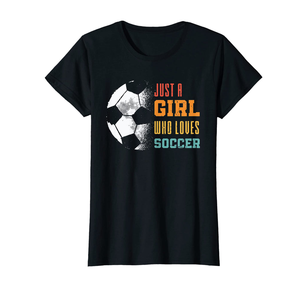 Soccer Sports Just Who Loves Soccer T-Shirt - Novelty Apparel for Adults
