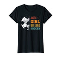 Soccer Sports Just Who Loves Soccer T-Shirt - Novelty Apparel for Adults