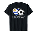 Uruguay Soccer Uruguayan Flag Love T-Shirt - Streetwear Style Men Women