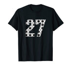 Soccer 27 Love Soccer Mom T-Shirt - Casual Everyday Wear Men Women