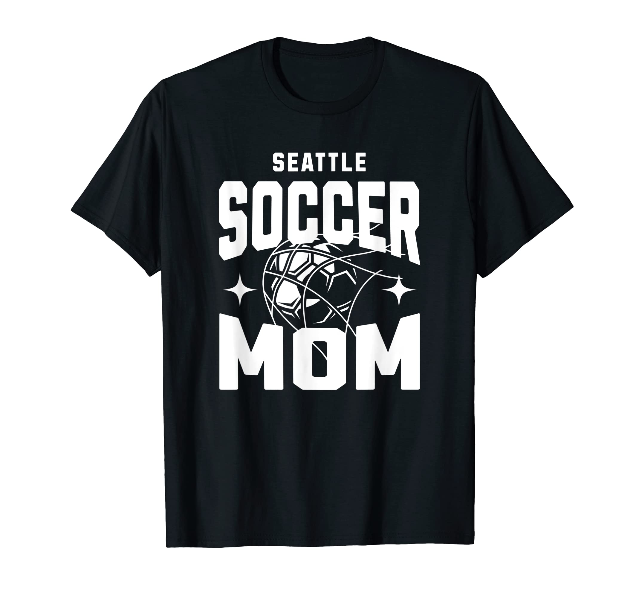 Seattle Soccer Mom Washington T-Shirt - Aesthetic Graphic Unisex
