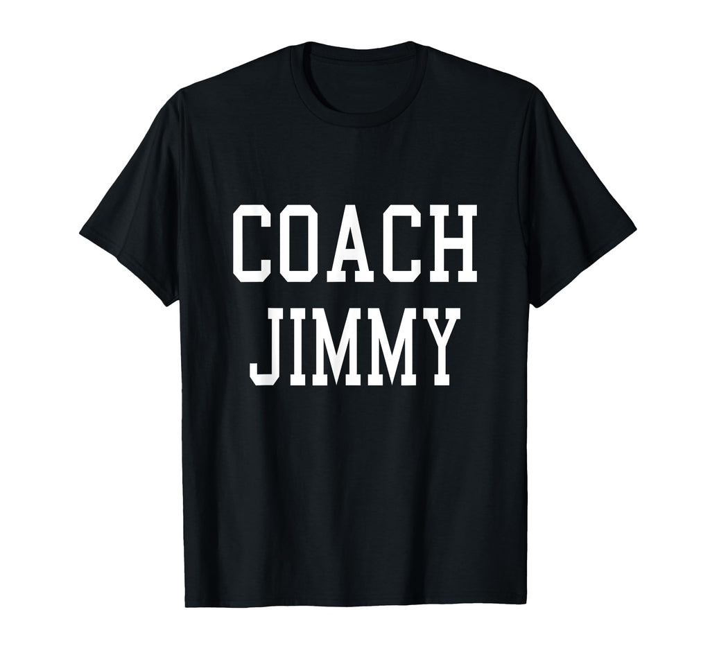 Coach Jimmy Custom Football Soccer T-Shirt - Novelty Apparel Men Women