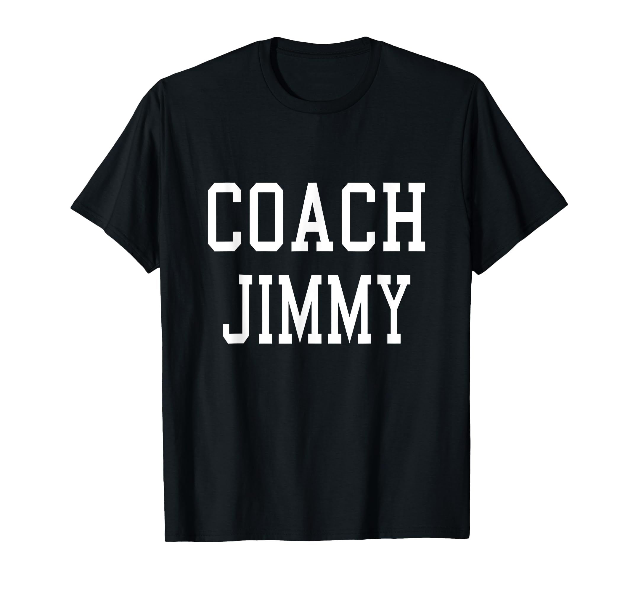 Coach Jimmy Custom Football Soccer T-Shirt - Novelty Apparel Men Women