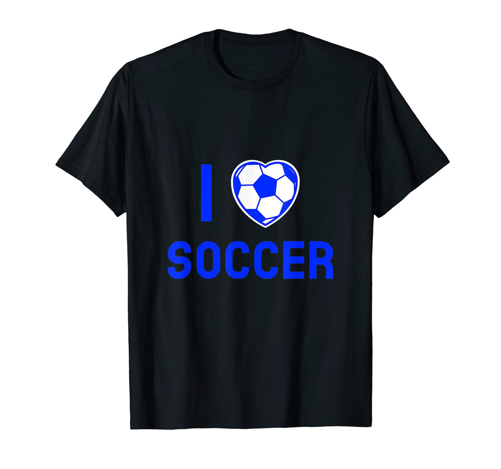 I Love Soccer Beautiful T-Shirt - Custom Art Print Men Women