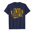 I Bleed Blue And Gold Game Day Group T-Shirt - Unique Graphic Men Women