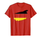 German National Flag Love Germany T-Shirt - Trendy Graphic for Adults