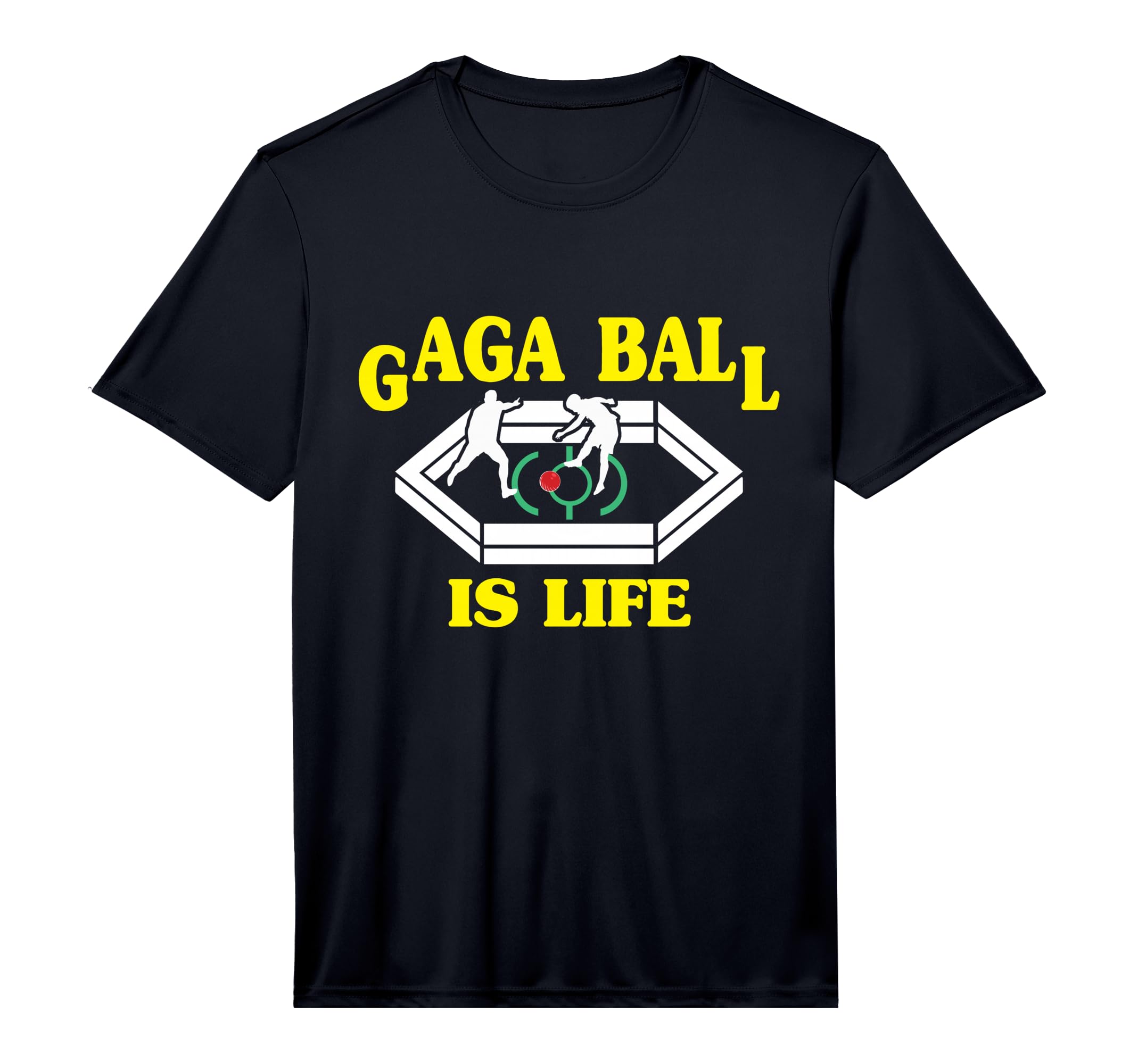 Gaga Ball Pit Is Life Dodgeball T-Shirt - Custom Art Print Men Women