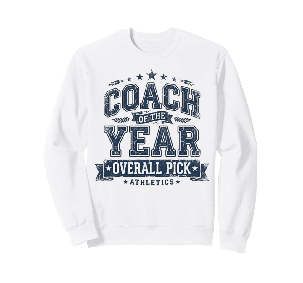 Coach Year Sports Athletics Sweatshirt - Trendy Graphic Men Women