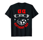 Gg Birthday Soccer Player Bday Team Party T-Shirt - Streetwear Style Unisex