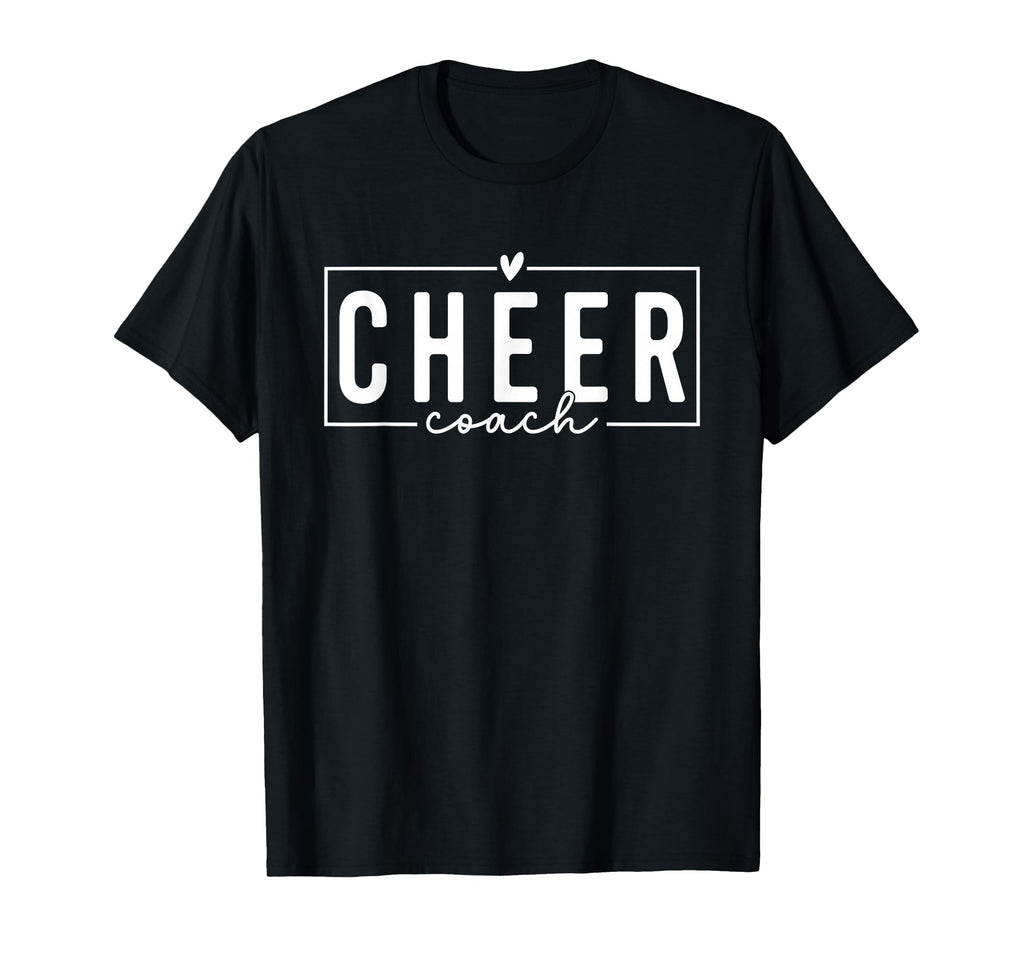 Cheer Coach Funny Cheer Coach Coaching T-Shirt - Fun Novelty Design Unisex