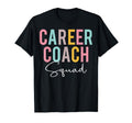 Career Coach Squad Colorful T-Shirt - Casual Everyday Wear for Adults