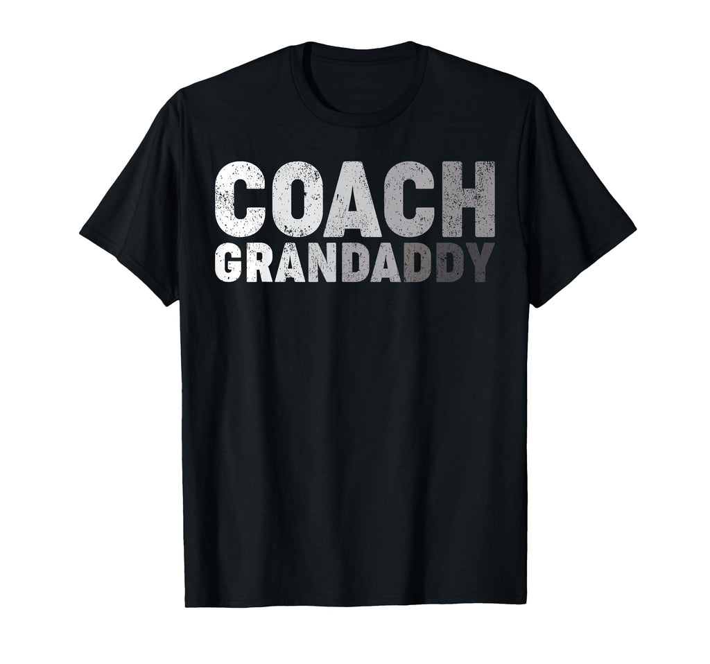 Coach Grandaddy Soccer Football T-Shirt - Unique Graphic Men Women