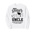 2027 Senior Soccer Uncle Proud Family Sweatshirt - Unique Graphic Unisex