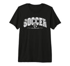 Soccer Mama Funny Sport Tri Blend T-Shirt - Novelty Apparel Unisex
