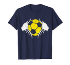 North South American European Soccer T-Shirt - Aesthetic Graphic Unisex