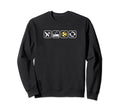 Eat Sleep Soccer Repeat Fun Soccer Sweatshirt - Minimalist Print Unisex