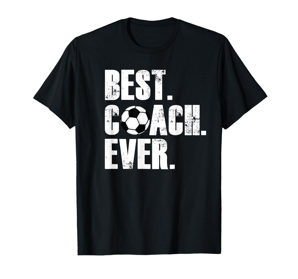 Soccer Coach Best Coach Ever Soccer T-Shirt - Unique Graphic for Adults
