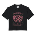 Soccer Mom Social Club Heart Sideline T-Shirt - Minimalist Print Unisex