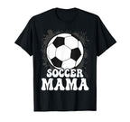 Soccer Mama Groovy Soccer Mom Mothers T-Shirt - Streetwear Style Men Women