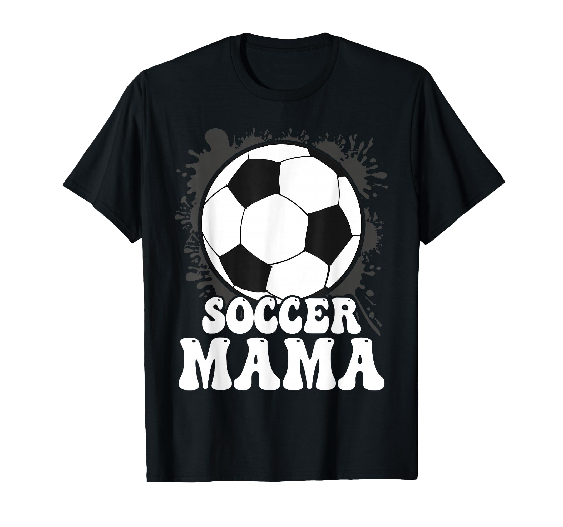 Soccer Mama Groovy Soccer Mom Mothers T-Shirt - Streetwear Style Men Women