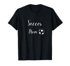 Soccer Mom Mom Who Loves Soccer T-Shirt - Aesthetic Graphic Men Women
