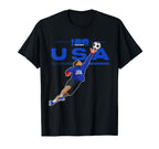 USA Goalie Save Soccer T-Shirt | Match Day Supporter Tee