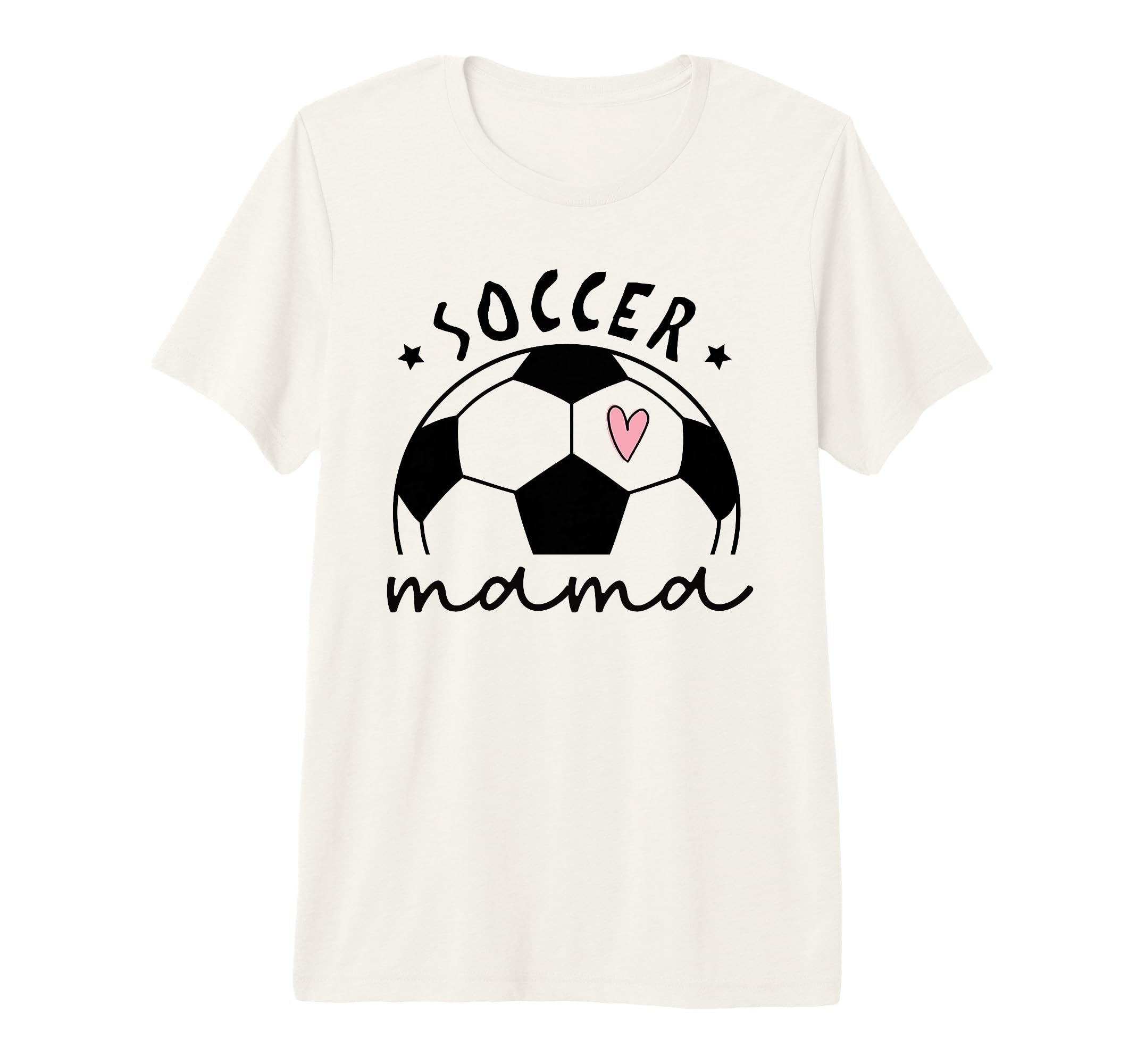 Soccer Mama Heart Ball Game Day T-Shirt - Novelty Apparel Men Women
