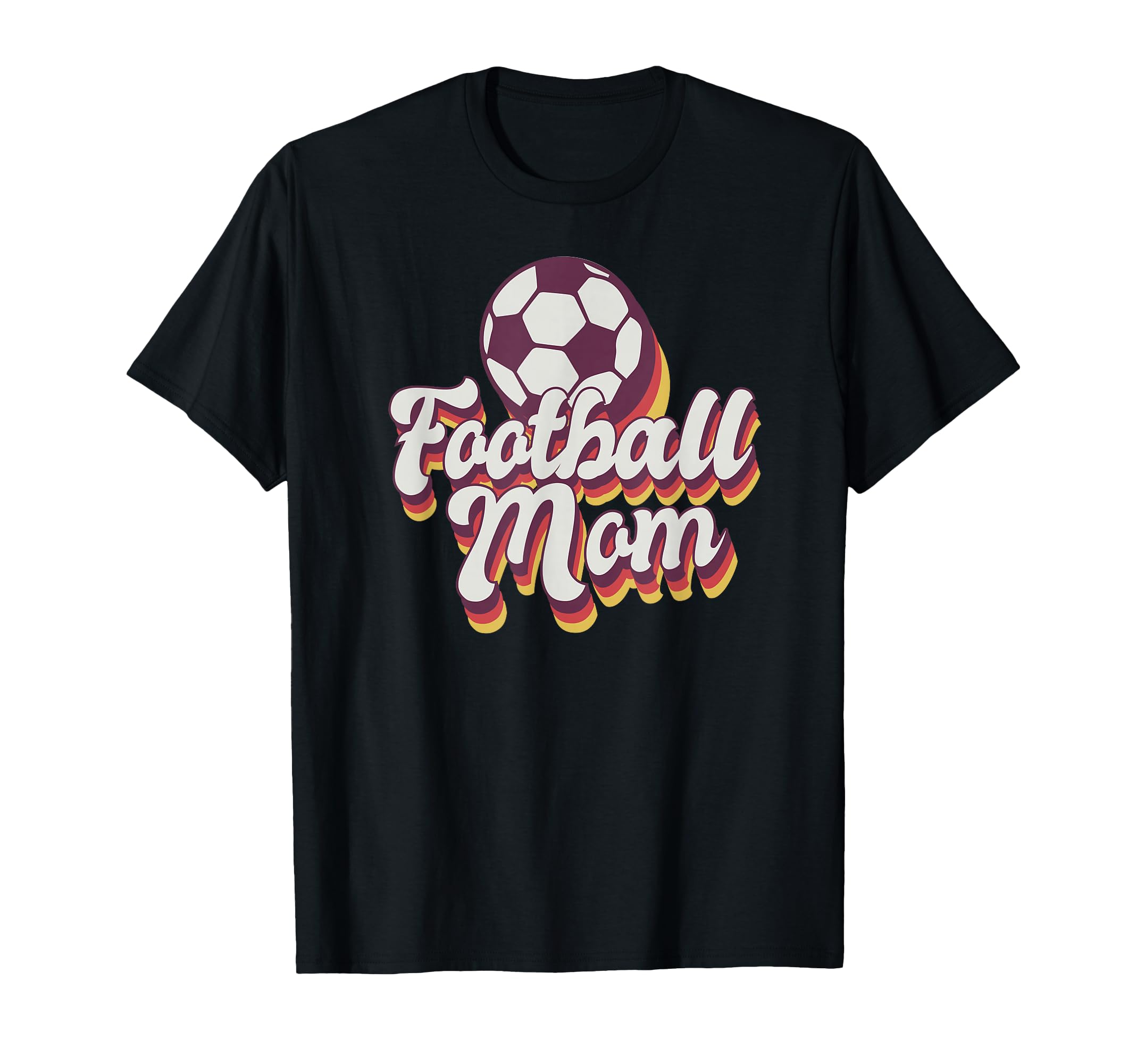 Football Mom Soccer Game Day Gift Proud T-Shirt - Aesthetic Graphic Unisex