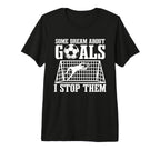 Goalie Soccer Player Goalkeeper Team Keeper T-Shirt - Graphic Print Unisex