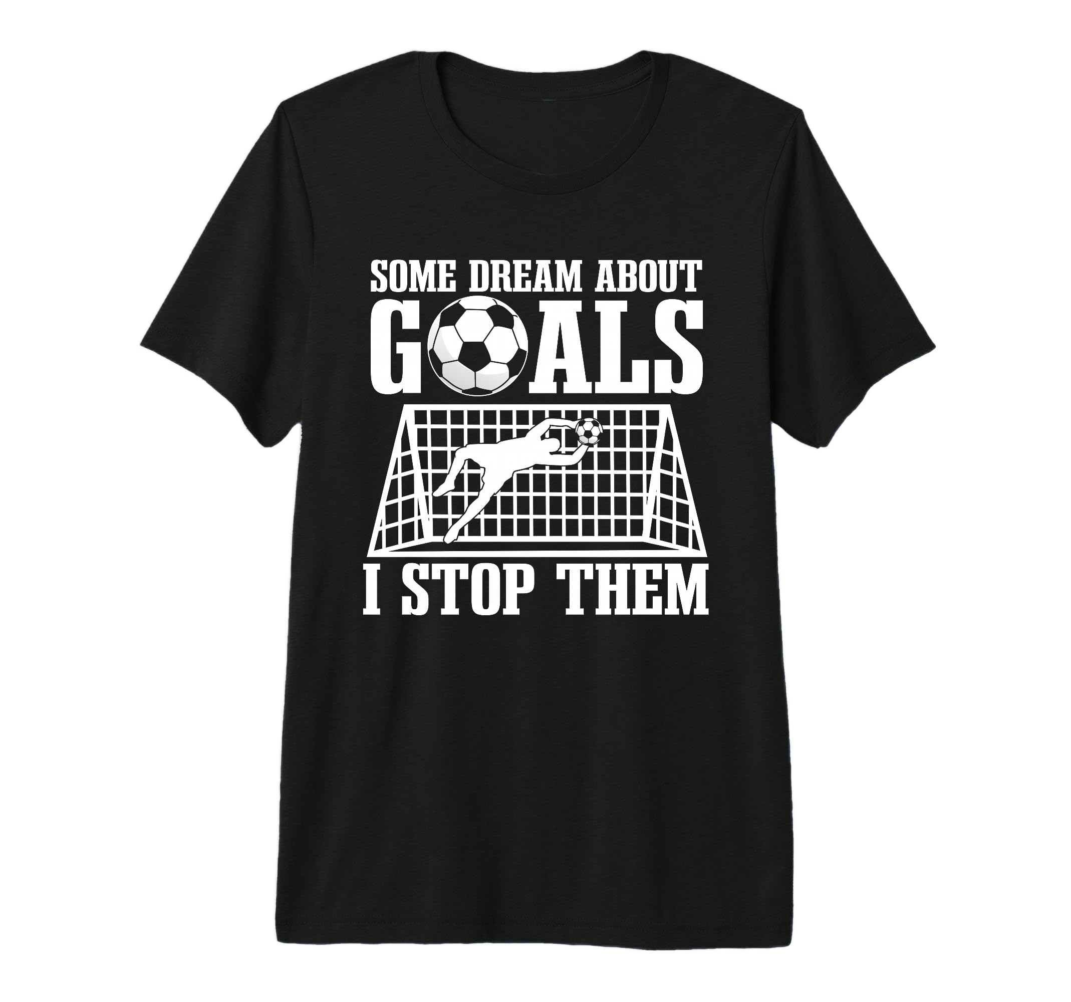 Goalie Soccer Player Goalkeeper Team Keeper T-Shirt - Graphic Print Unisex