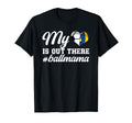 My Heart Is Out There Ball Mama T-Shirt - Casual Everyday Wear Men Women