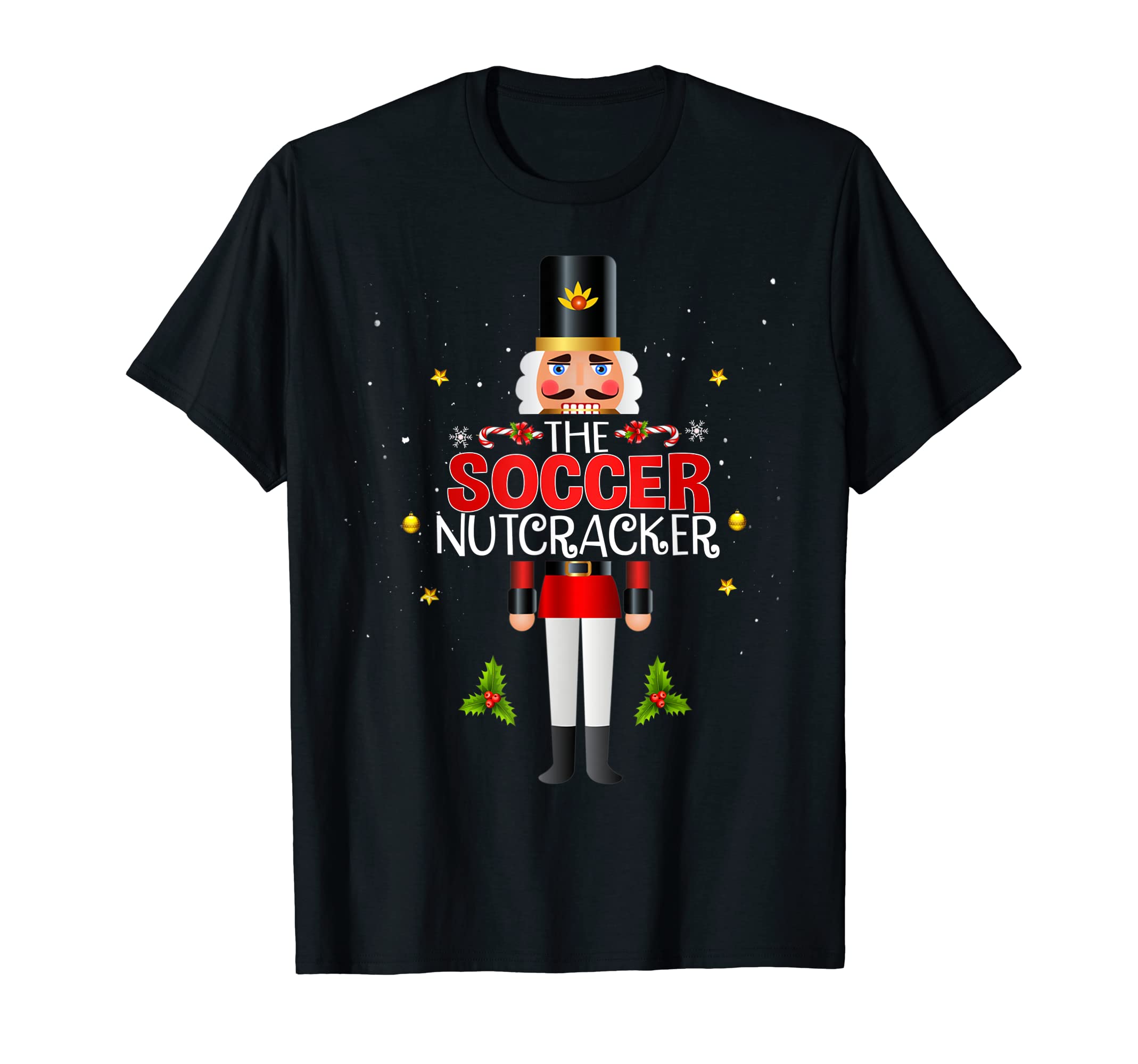 Soccer Nutcracker Group Matching T-Shirt - Casual Everyday Wear Men Women