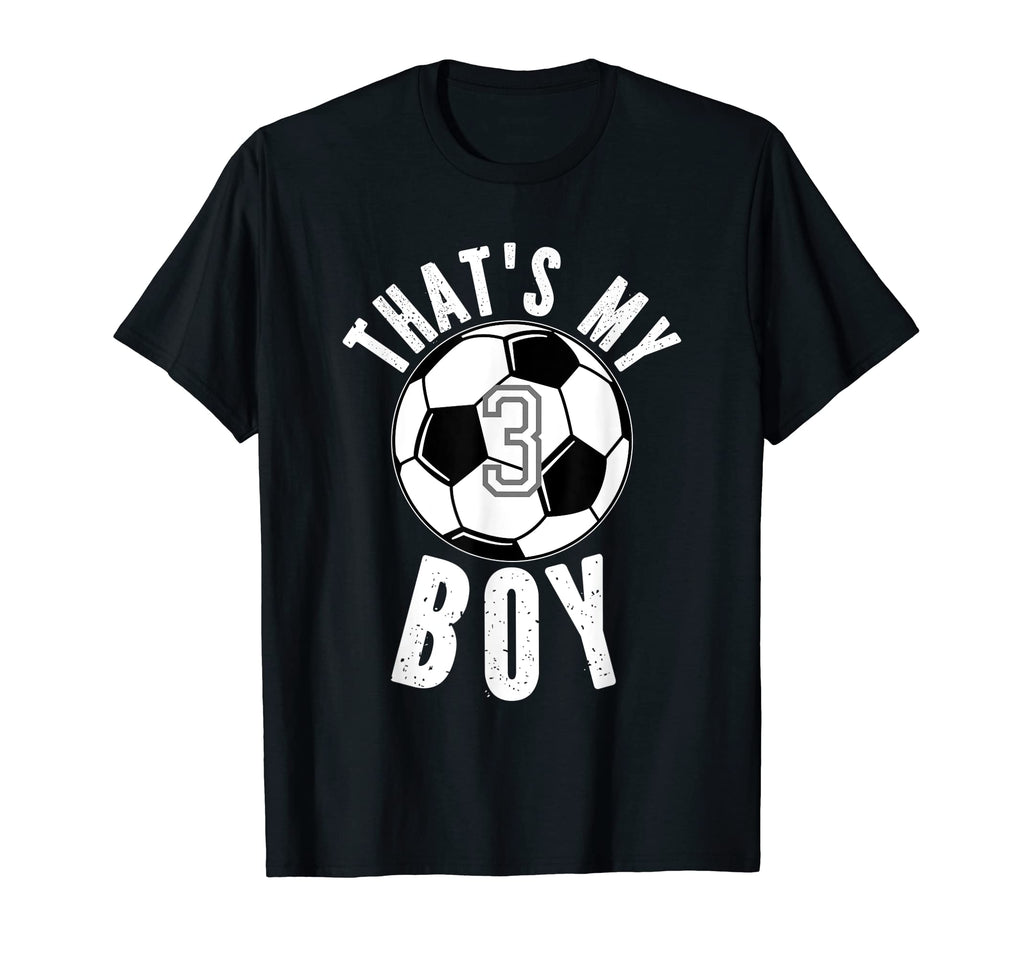 Thats My Jersey Number 3 Soccer Mom Dad T-Shirt - Novelty Apparel Men Women