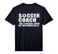 Mens Soccer Coach Like Baseball T-Shirt - Streetwear Style for Adults