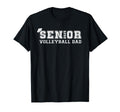 Senior Volleyball Dad Class 2025 T-Shirt - Minimalist Print Unisex