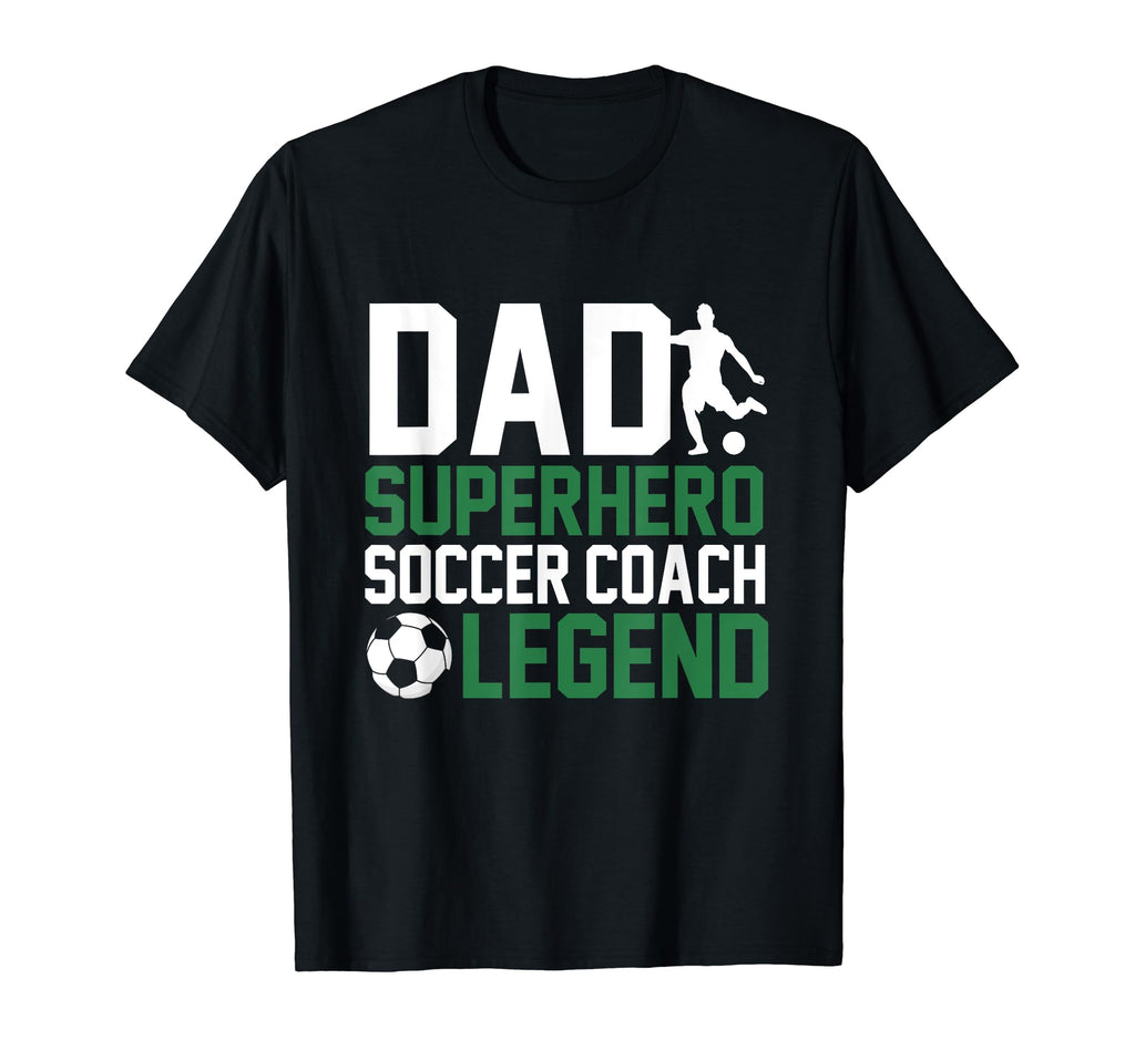 Funny Soccer Lover Dads Soccer Coach T-Shirt - Trendy Graphic Men Women