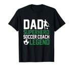 Funny Soccer Lover Dads Soccer Coach T-Shirt - Trendy Graphic Men Women