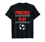Soccer Mom And Coach Support Gameday And T-Shirt - Novelty Apparel Unisex