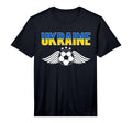 Ukraine Soccer Fans Jersey Ukrainian T-Shirt - Streetwear Style Men Women