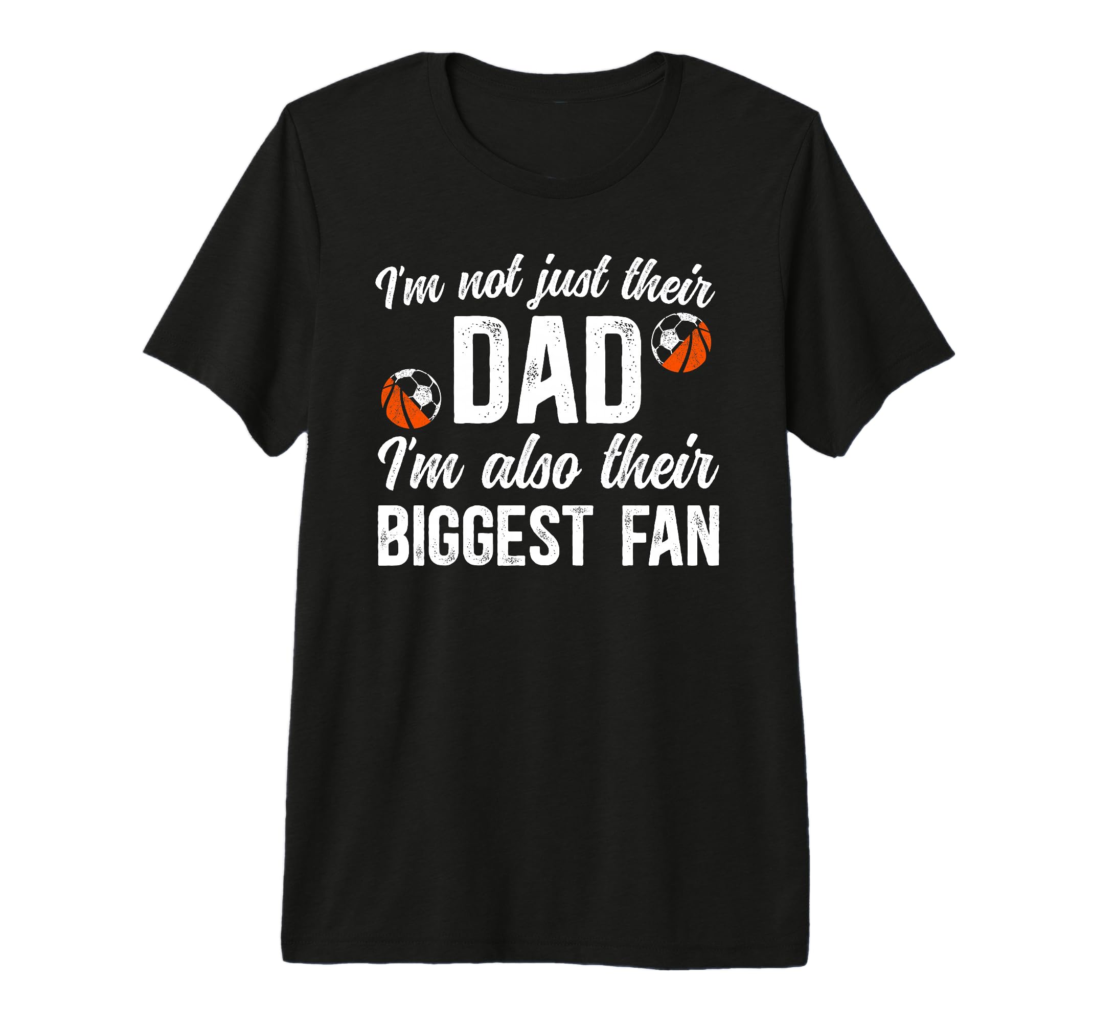 Mens Their Biggest Fan Soccer T-Shirt - Custom Art Print for Adults