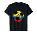 Ecuador Flag Soccer Fans Football Lovers T-Shirt - Unique Graphic Unisex