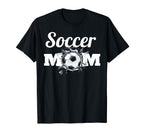 Soccer Mom Mothers Day Womens T-Shirt - Trendy Graphic Men Women