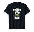 I Love Soccer Almost As Much As I T-Shirt - Custom Art Print Men Women