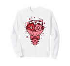 Valentine Soccer Game Love Sweatshirt - Minimalist Print Men Women