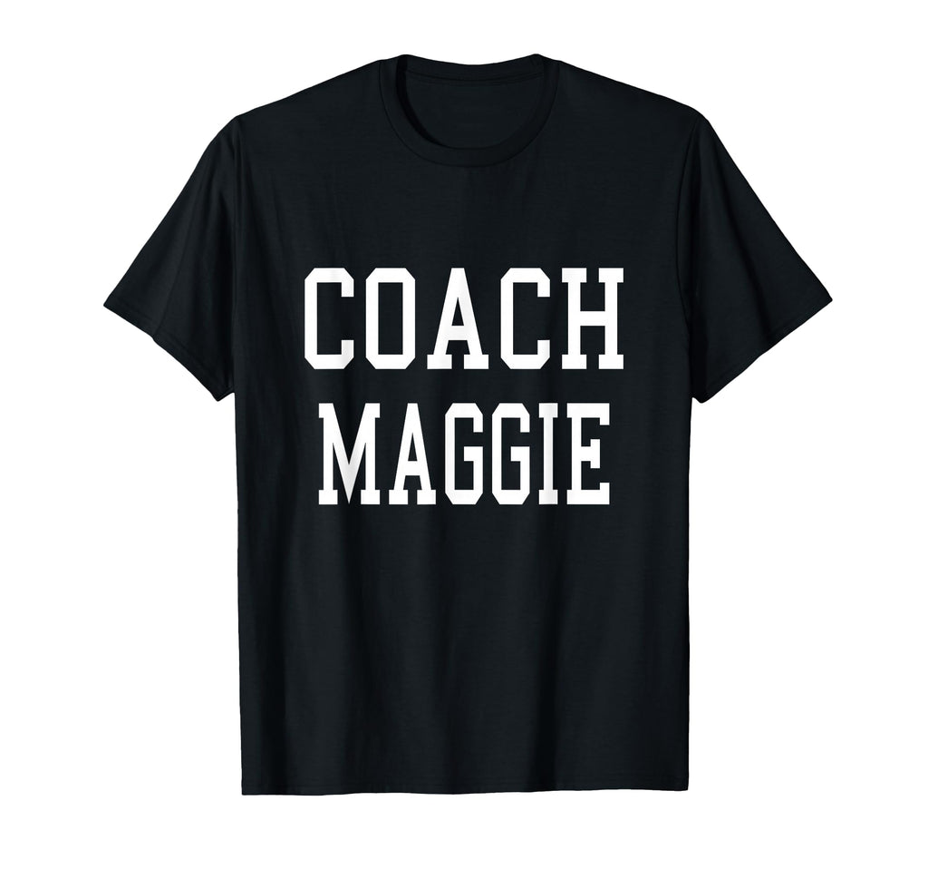 Coach Maggie Custom Football Soccer T-Shirt - Minimalist Print Unisex